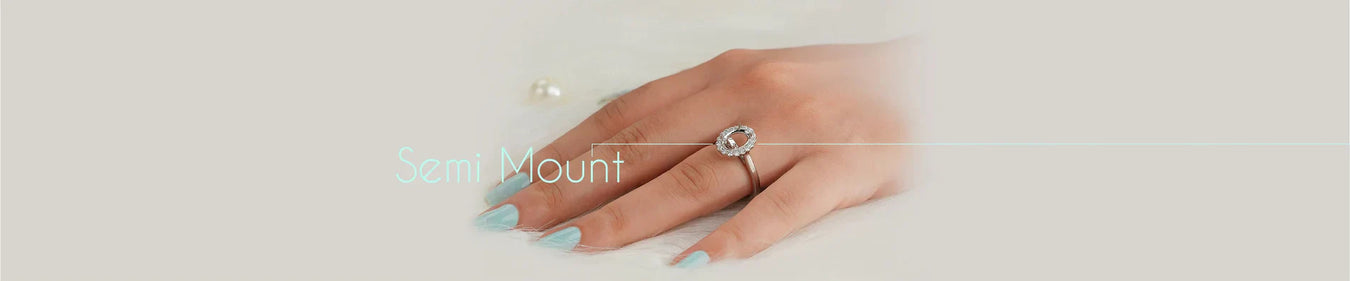 semi mount engagement rings 