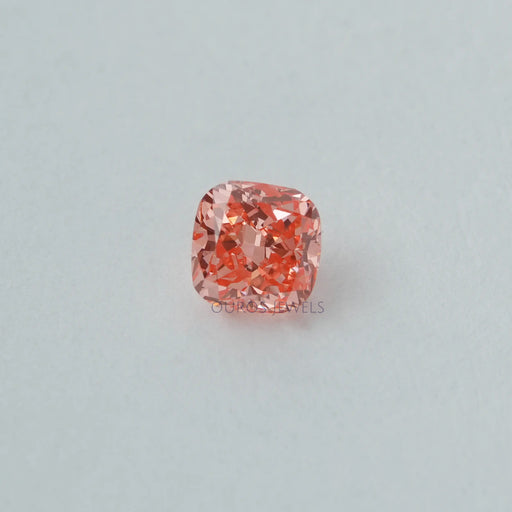 0.30 Carat Each Cushion Pink Loose Diamond Ouros Jewels