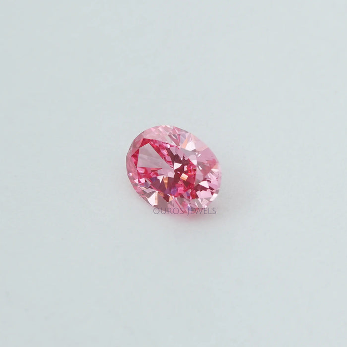 0.30 Carat Each Pink Oval Loose Diamond Ouros Jewels