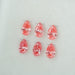 0.31 Carat Each Pink Pear Cut Lab Diamond Ouros Jewels