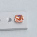 1.35 CT pink cushion lab diamond