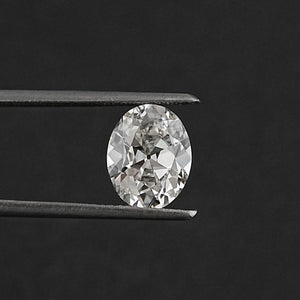 Old Mine Oval Cut Lab Diamond