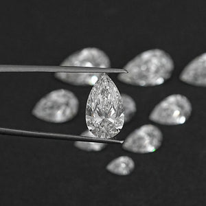 IGI Certified Pear Shapd Lab Grown Diamond