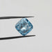 Blue Lab Created Diamond in 5 Carat