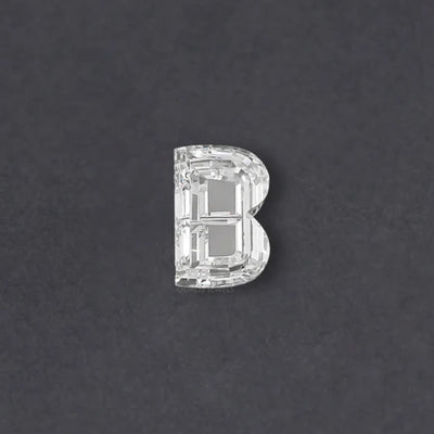 B Alphabet Letter Loose Diamond