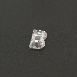 B Alphabet Letter Loose Diamond