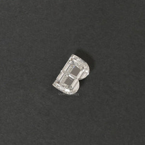 B Alphabet Letter Loose Diamond