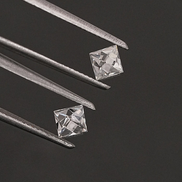 French Cut Loose Diamond Matching Pair