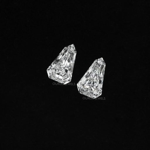 Arrow Cut Loose Paired Diamonds