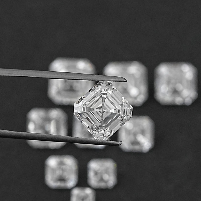 IGI Certified Asscher Cut Lab Grown Diamond