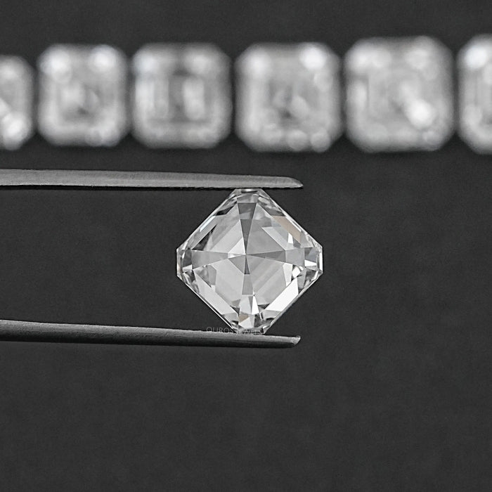 IGI Certified Asscher Cut Lab Grown Diamond