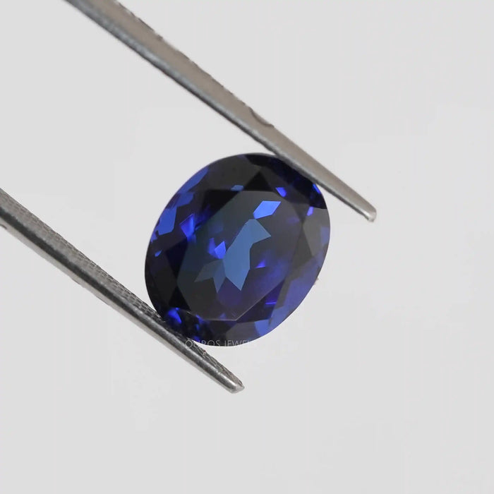 Blue Oval Cut Loose Sapphire