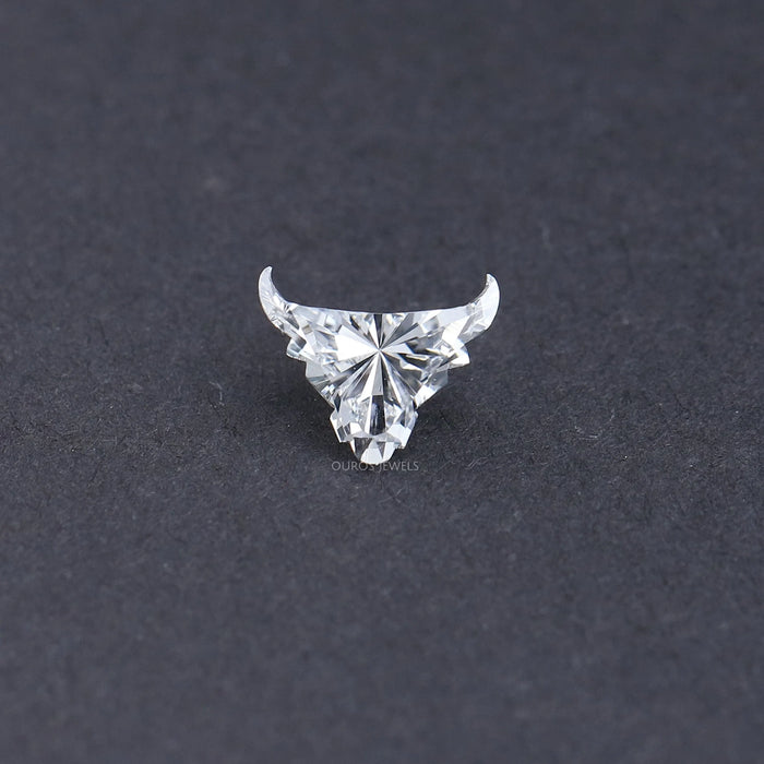 Antique Bull Face Shape Diamond