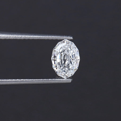 Step Cut Oval Loose Diamond - 1 Carat