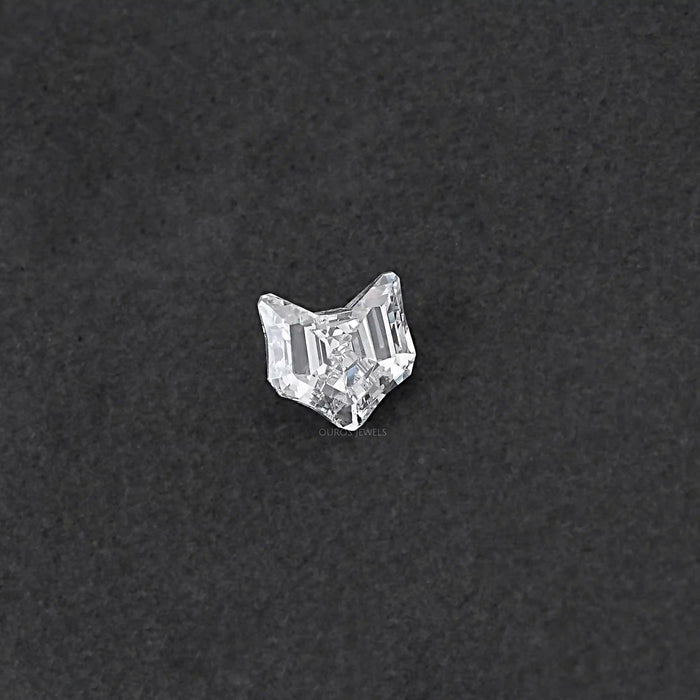 Antique Cat Face Shaped Loose Diamond