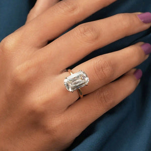 criss cut diamond solitaire ring