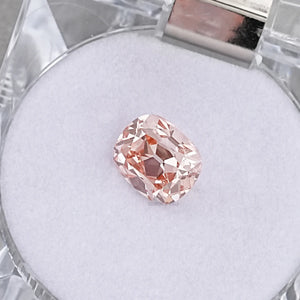 Old Mine Pink Cushion Cut Lab Grown Diamond