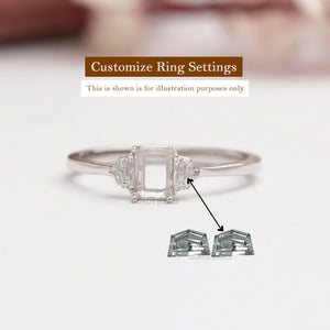 Cadillac Cut Lab Diamonds Matching Pair