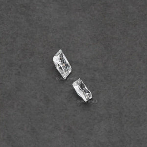 [Side View of Matching Pair of Diamond]-[Ouros Jewels]