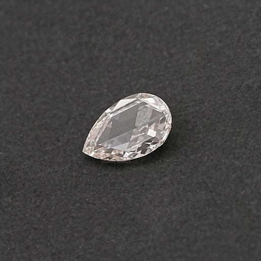 Rose Cut Pear Lab Created Diamond