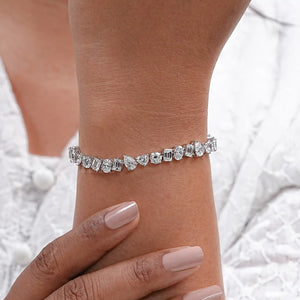 Brilliant Multi Shape Lab Diamond Bracelet