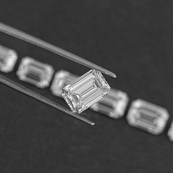 Emerald Cut Lab Grown Loose Diamonds