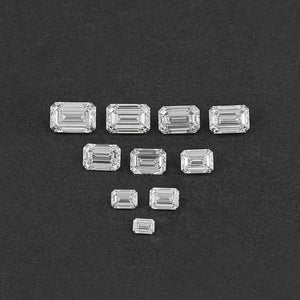 Emerald Cut Lab Grown Loose Diamonds