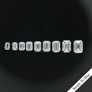 Loose Emerald Cut Lab Diamond