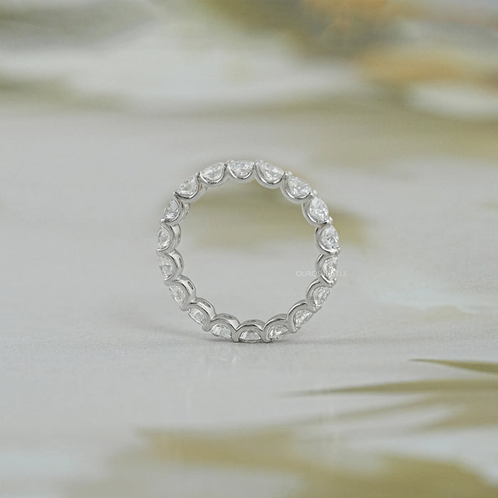 Old European Cut Round Diamond Full Eternity Band