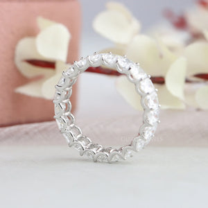 full eternity radiant diamond ring 