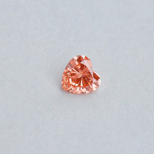 Loose Vivid Pink Heart Shaped Lab Diamond