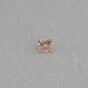 Fancy Pink Princess Cut Lab Grown Diamond