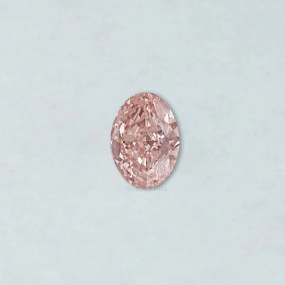 Fancy Pink Oval Shape Lab Created Diamond