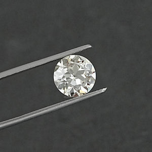 Flower Pattern Old European Cut Round Diamond