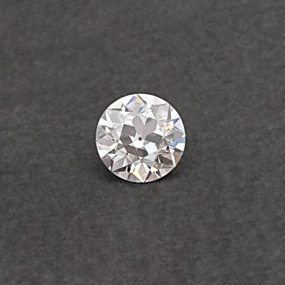 Flower Pattern Old European Cut Round Diamond