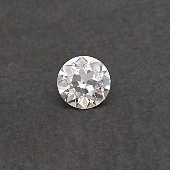 Flower Pattern  Old European  Round  Cut  Diamond