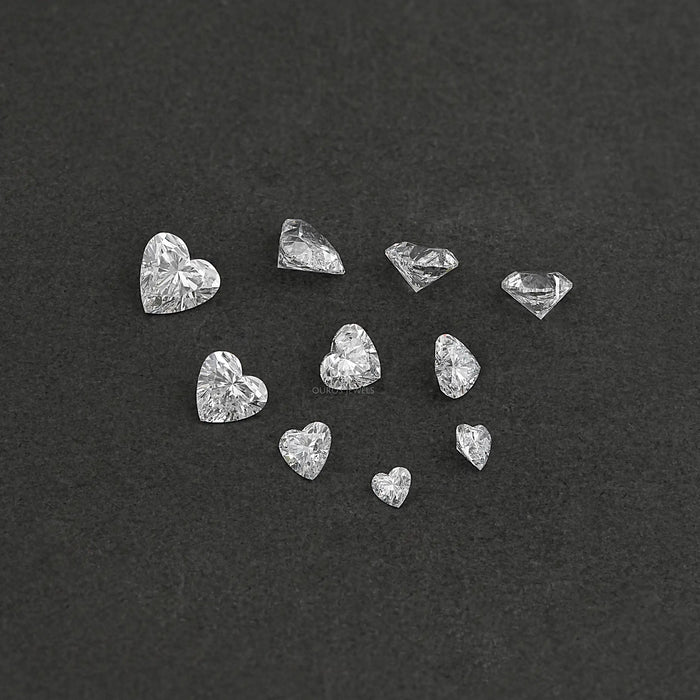 1 Carat Brilliant Heart Shaped Lab Diamond