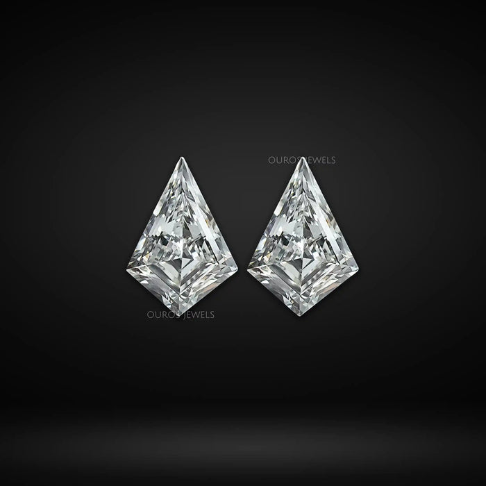 Matching Kite Cut Lab Grown Diamond Pair