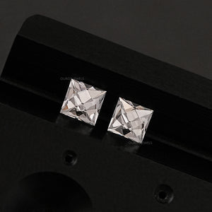 French Cut Loose Diamond Matching Pair