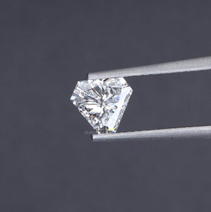 0.75 Carat Shield Cut Lab Created Diamond