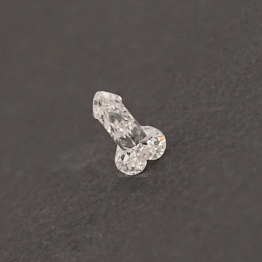 0.95 Carat Penis  Shape Lab Grown Diamond