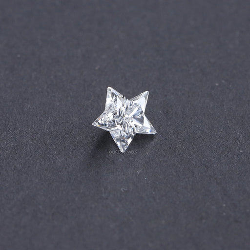 Antique Star Shaped Lab Created Diamond