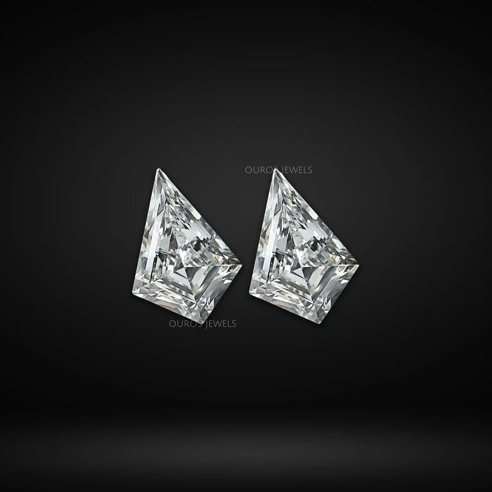 Matching Kite Cut Lab Grown Diamond Pair