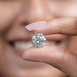 Round Brilliant Cut Certified Lab Created Diamond