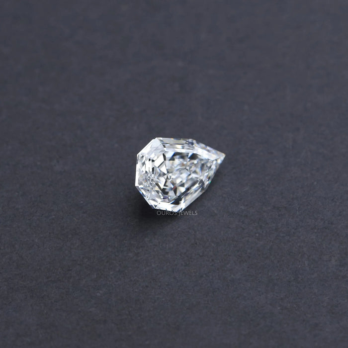 Step Cut Pear Shape Loose Diamond