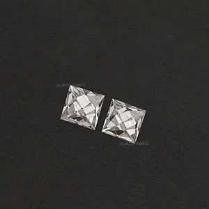 French Cut Loose Diamond Matching Pair