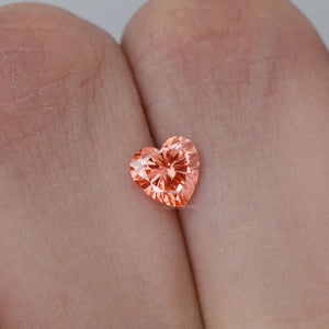 Loose Vivid Pink Heart Shaped Lab Diamond