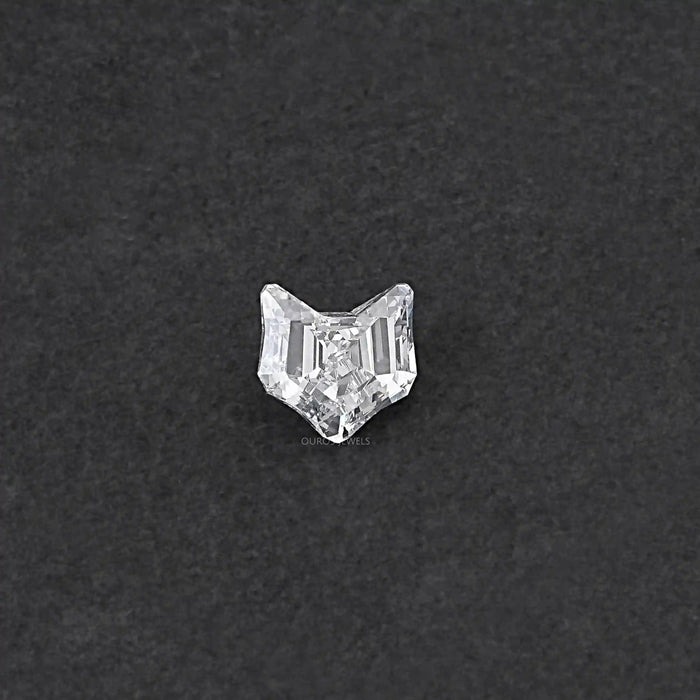 Antique Cat Face Shaped Loose Diamond