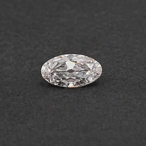 Antique Moval Cut Lab Created Diamond