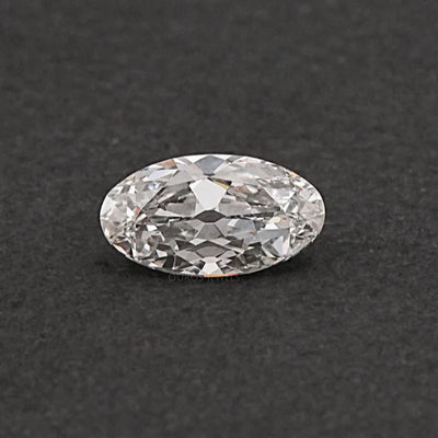 Antique Moval Cut Lab Created Diamond